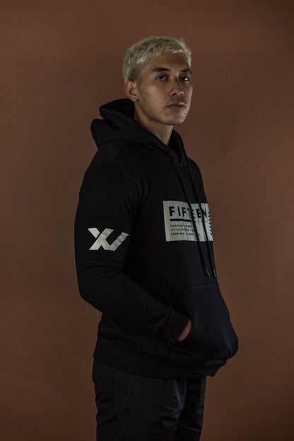 BLACK APPAREL HOODIE